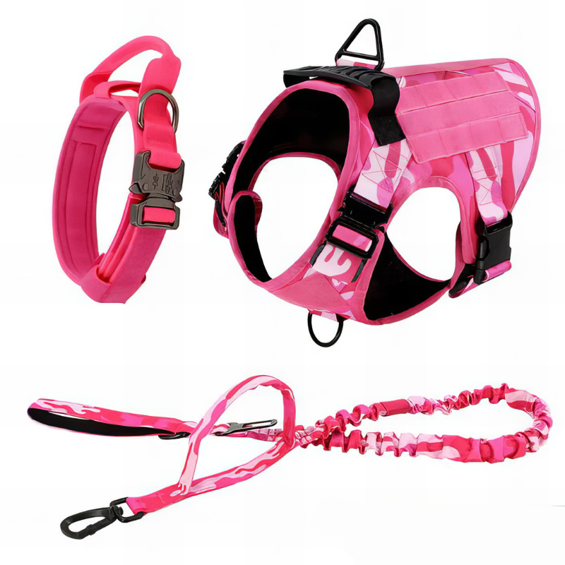 Control Handle Dog Harness With Accessories