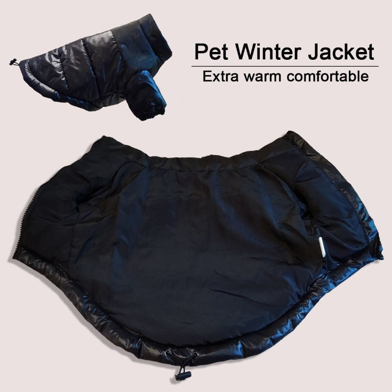 Large Warm Winter Dog Clothes
