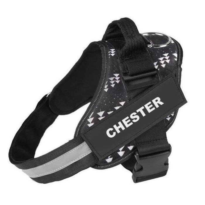 Adjustable Dog Harness With Reflective Straps