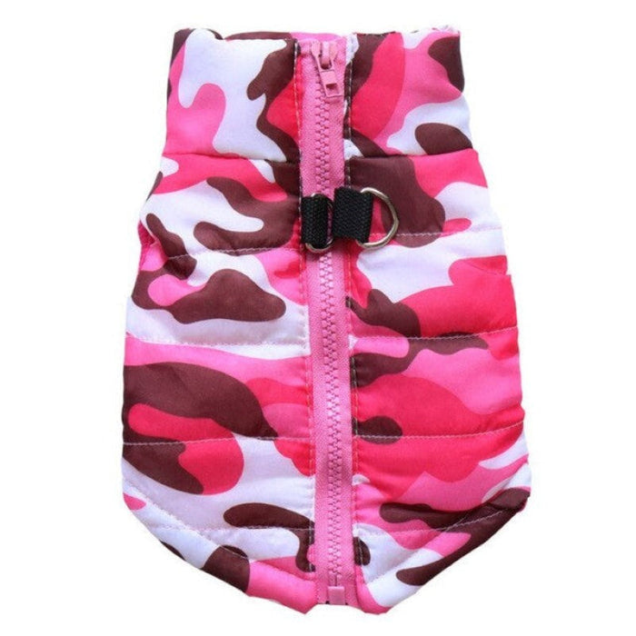 Print Dog Vest Jacket