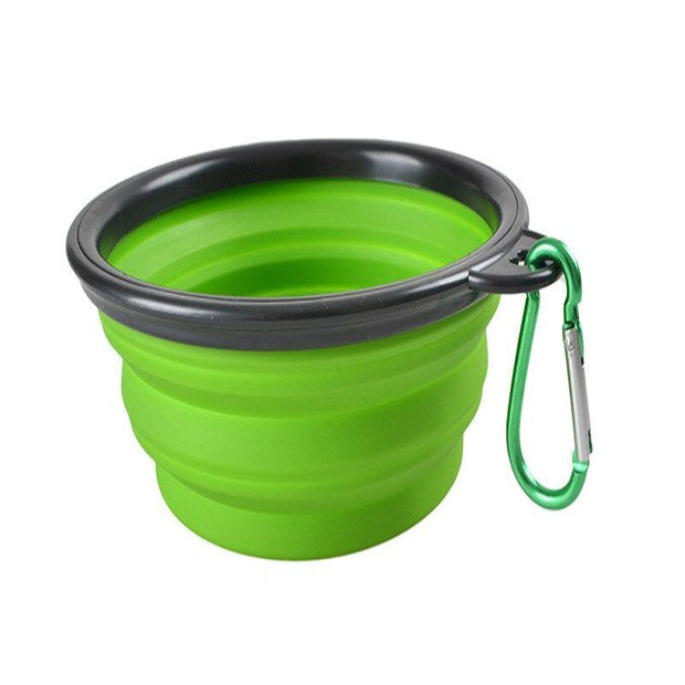 Collapsible Dog Folding Silicone Bowl