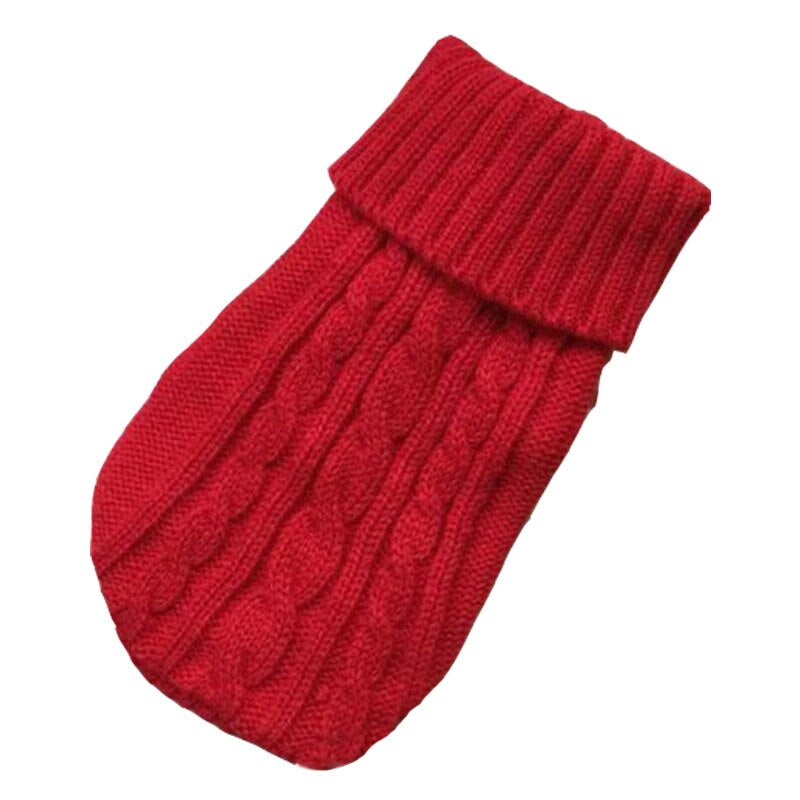 Winter Knitted Pet Clothes For Dogs