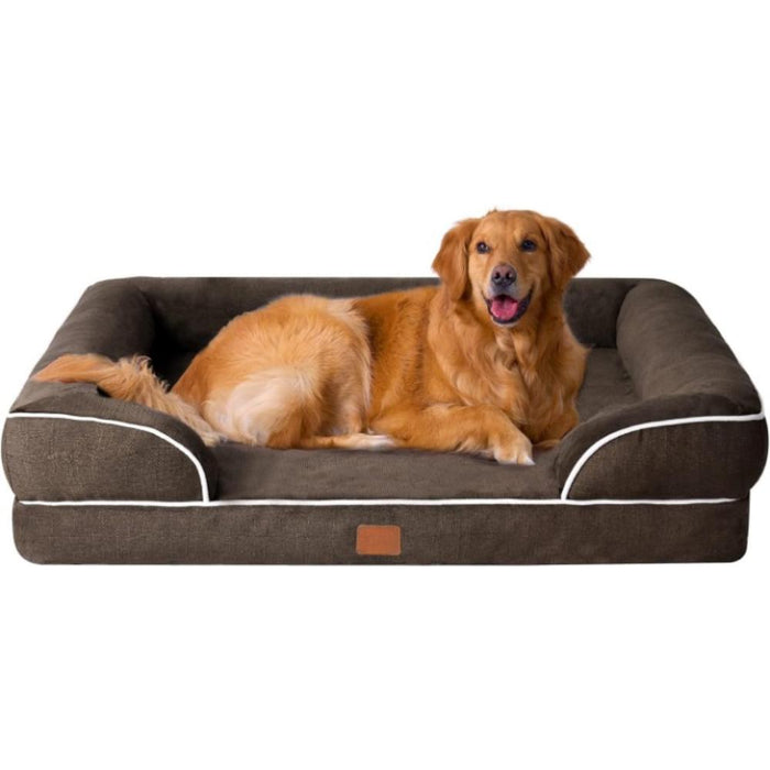 Supportive Bolster Dog Bed