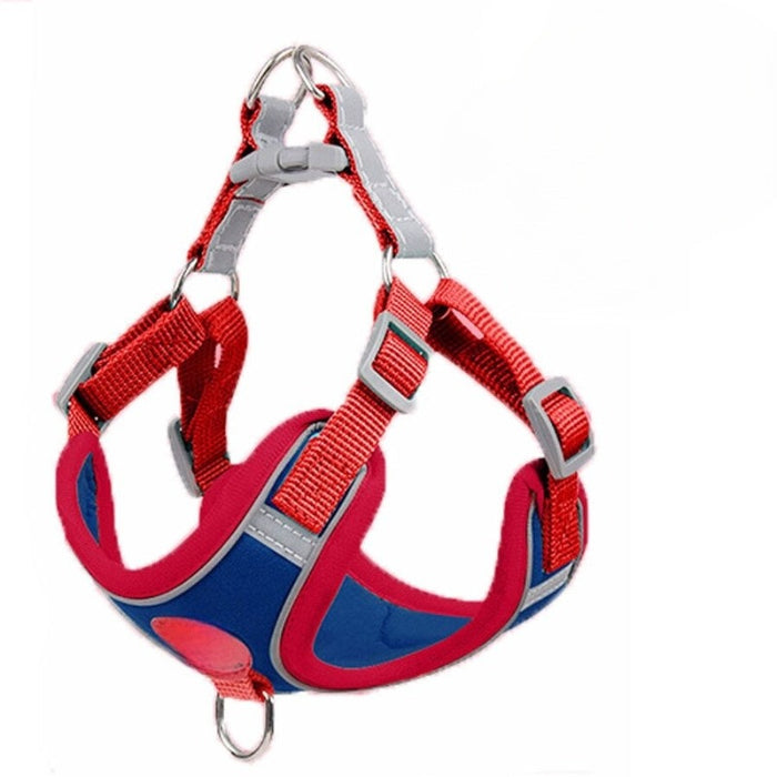 No Pull Breathable Reflective Dog Harness With Leash