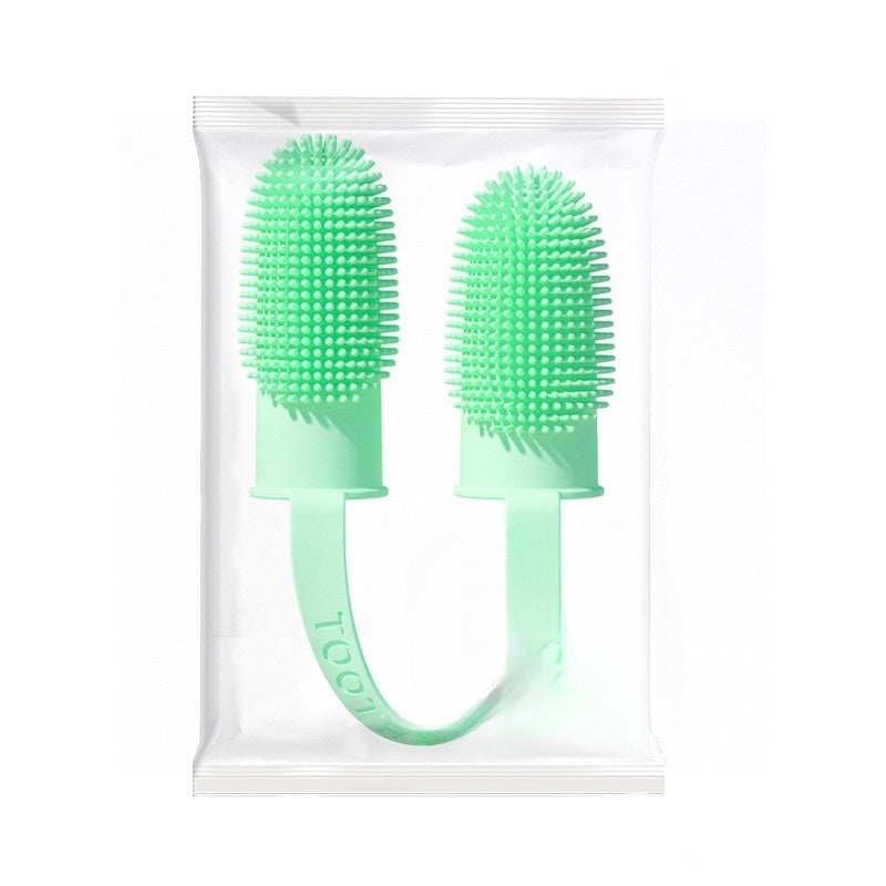 Finger Toothbrush For Dog Teeth Cleaning