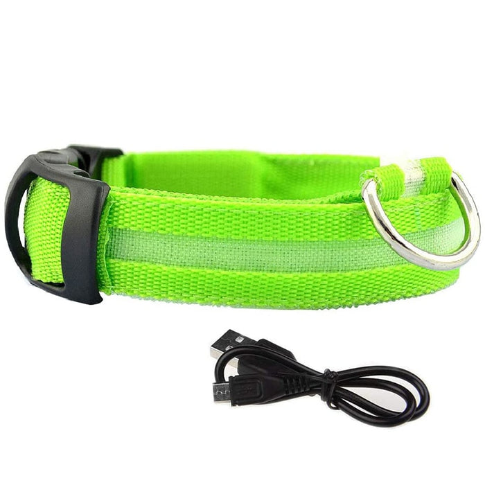 LED Glowing Rechargeable Dog Collars