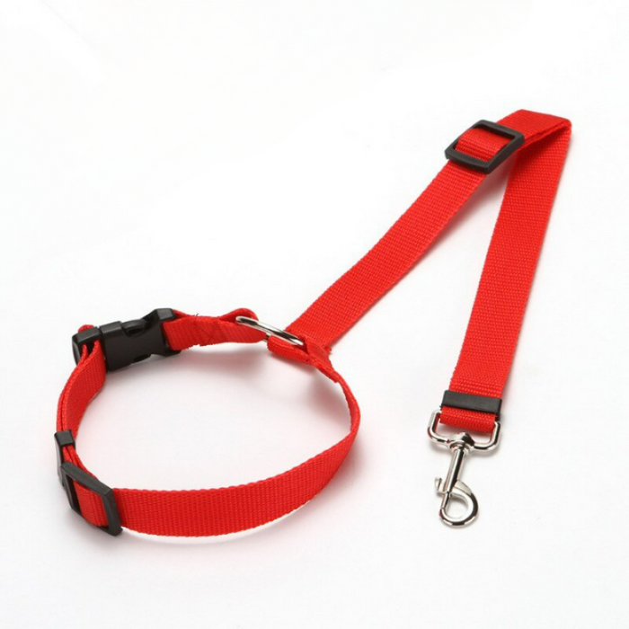 Adjustable Nylon Lead Leash Seat Belt