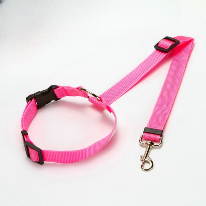 Adjustable Nylon Lead Leash Seat Belt