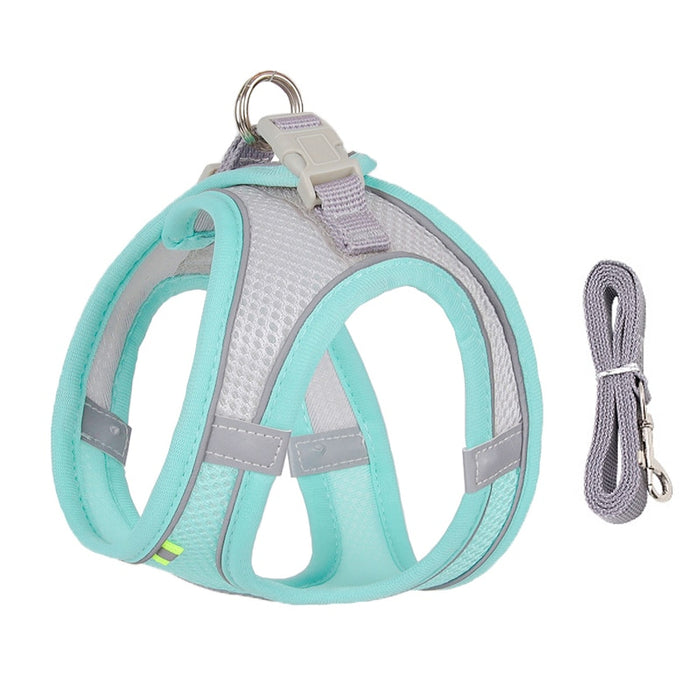 Adjustable Dog Harness Leash Set