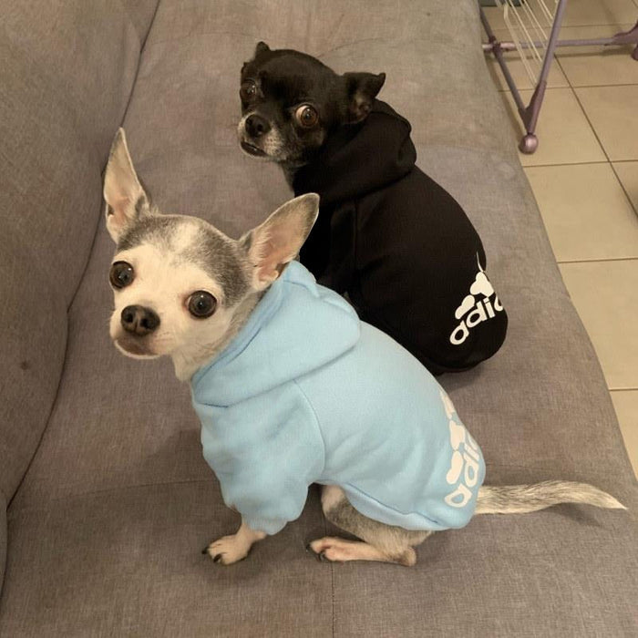 Winters Pet Dogs Warm Fleece Hoodies Sweatshirt