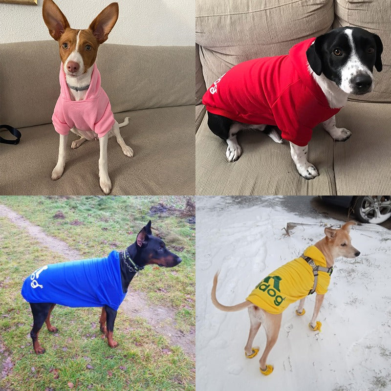 Winters Pet Dogs Warm Fleece Hoodies Sweatshirt