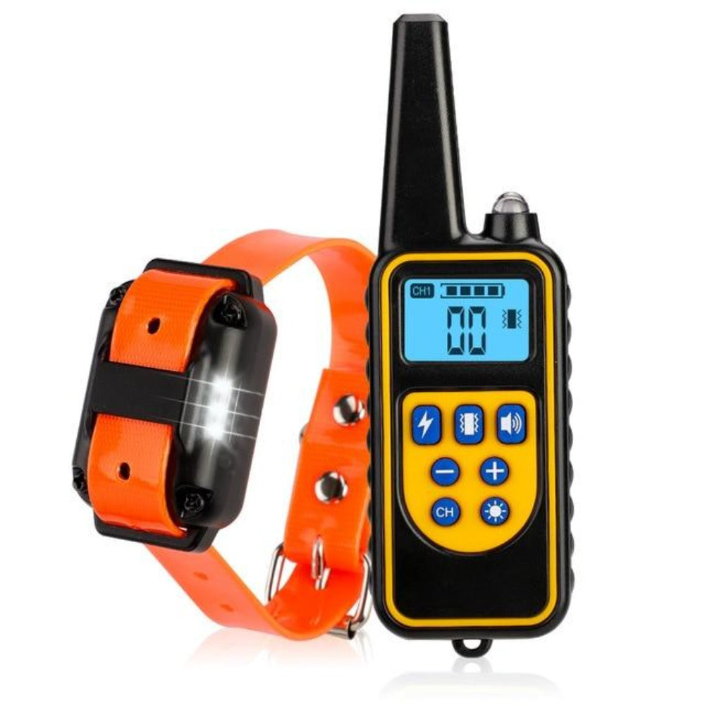 Ziggy Long Range Electric Dog Training Collar With Beep, Vibrate and No Harm Shock