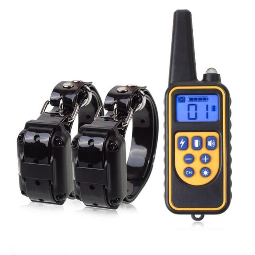 Ziggy Long Range Electric Dog Training Collar With Beep, Vibrate and No Harm Shock