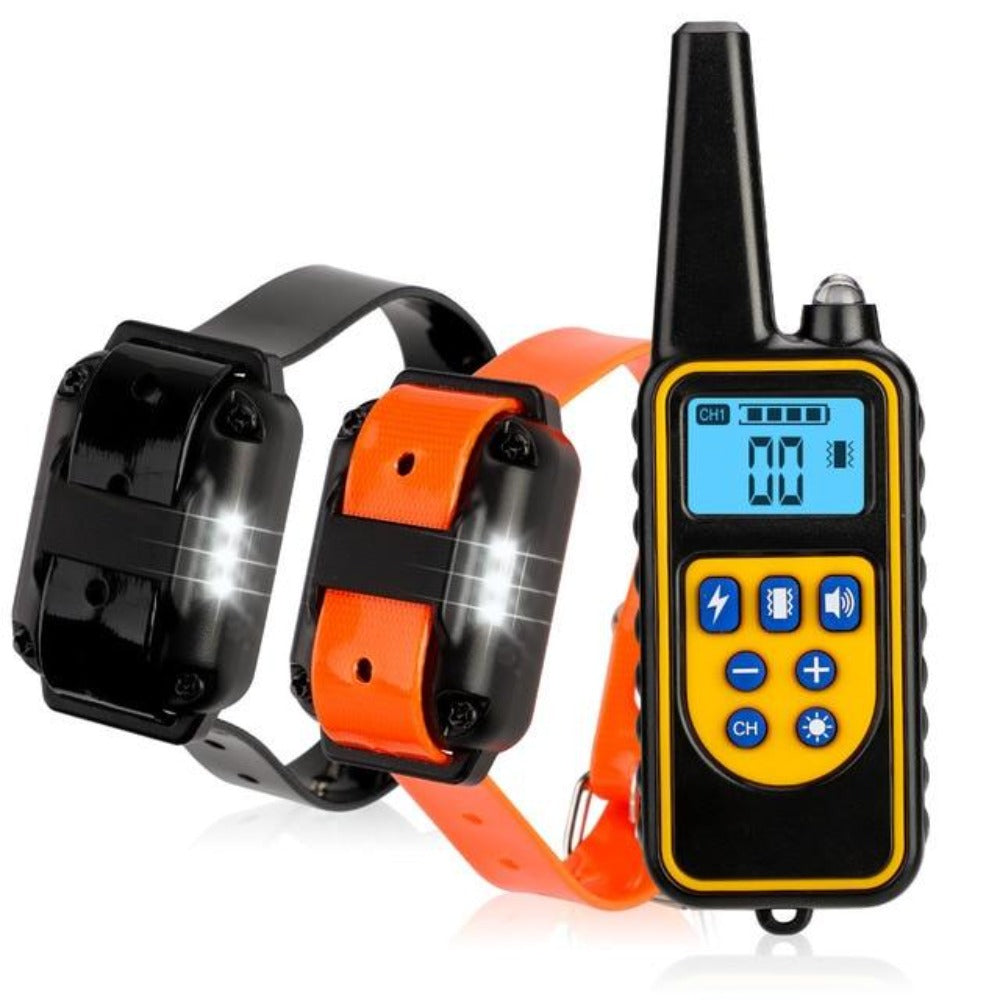 Ziggy Long Range Electric Dog Training Collar With Beep, Vibrate and No Harm Shock
