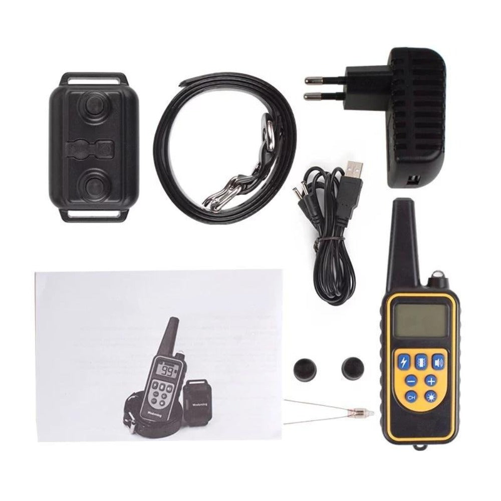 Ziggy Long Range Electric Dog Training Collar With Beep, Vibrate and No Harm Shock