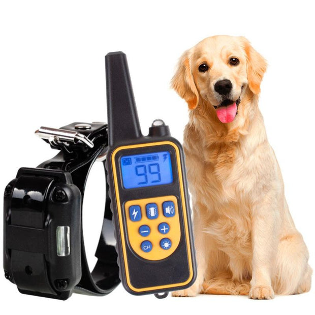 Ziggy Long Range Electric Dog Training Collar With Beep, Vibrate and No Harm Shock