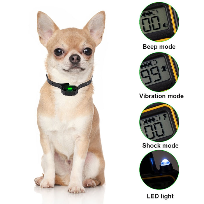 Ziggy Long Range Electric Dog Training Collar With Beep, Vibrate and No Harm Shock