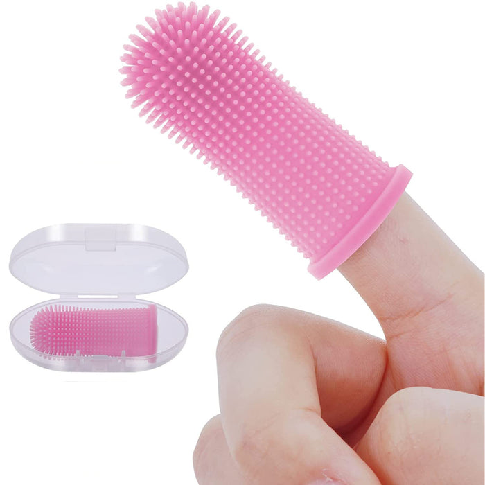 Super Soft Silicon Finger Toothbrush For Pets