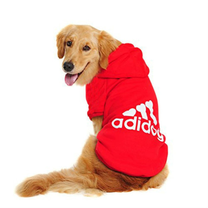 Winters Pet Dogs Warm Fleece Hoodies Sweatshirt