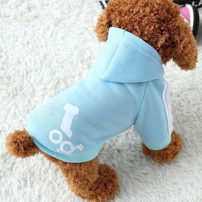 Winters Pet Dogs Warm Fleece Hoodies Sweatshirt