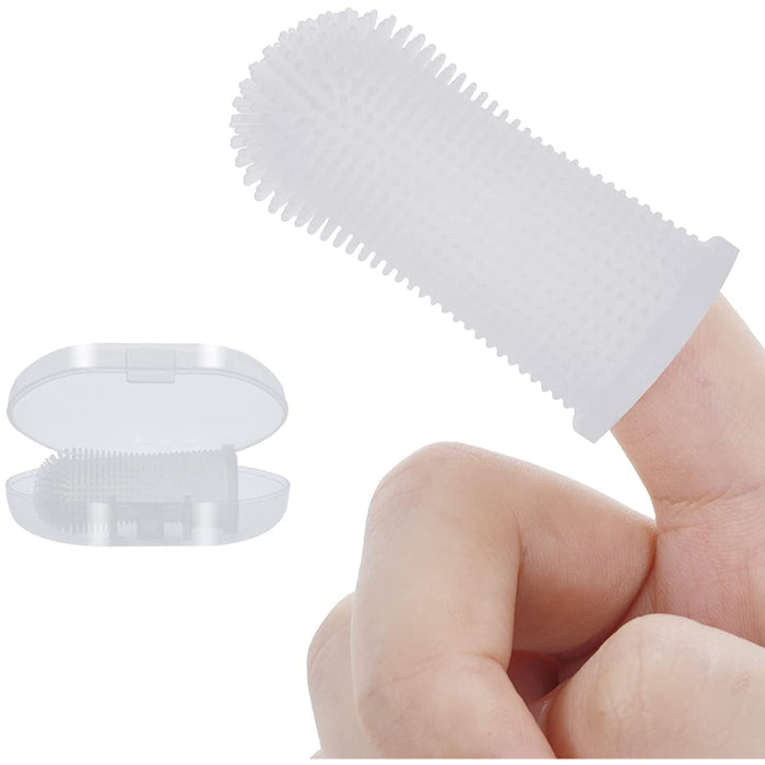 Super Soft Silicon Finger Toothbrush For Pets