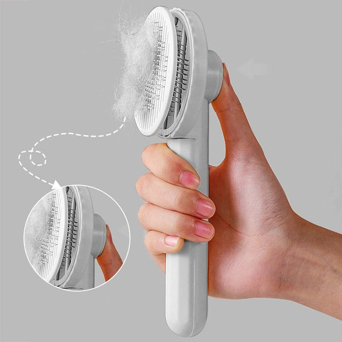 Pet Cat Cleaning Hair Remover Slicker Brush