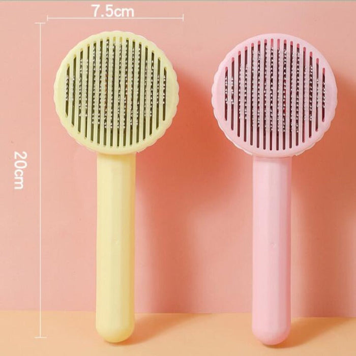 Pet Cat Cleaning Hair Remover Slicker Brush