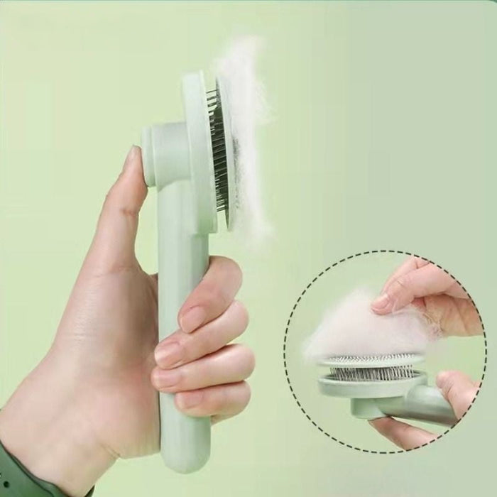 Pet Cat Cleaning Hair Remover Slicker Brush