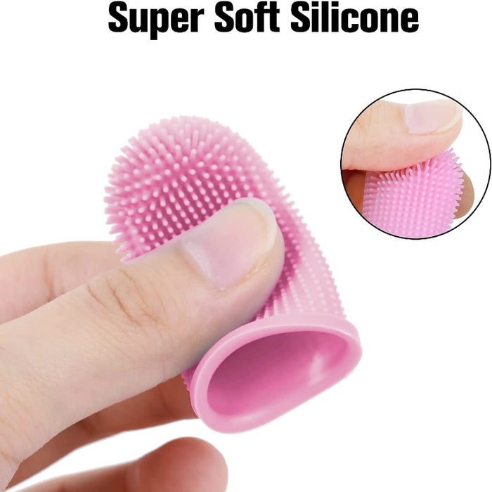 Super Soft Silicon Finger Toothbrush For Pets