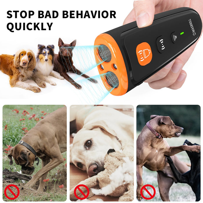 Rechargeable Anti Barking Ultrasonic Training Device