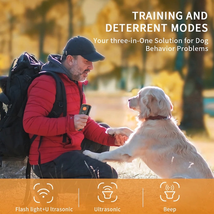 Rechargeable Anti Barking Ultrasonic Training Device