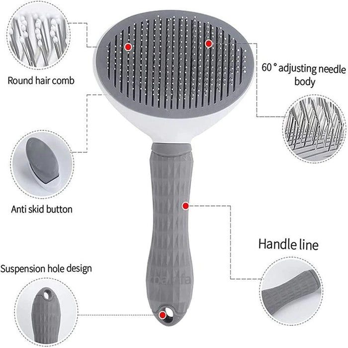 Stainless Steel Pet Hair Grooming Comb