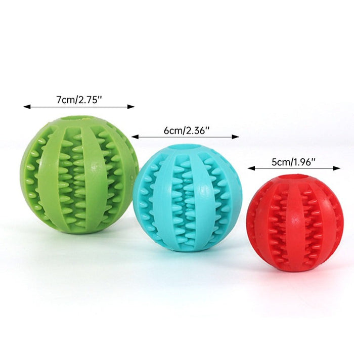 Pet Dog Tooth Cleaning Indestructible Ball