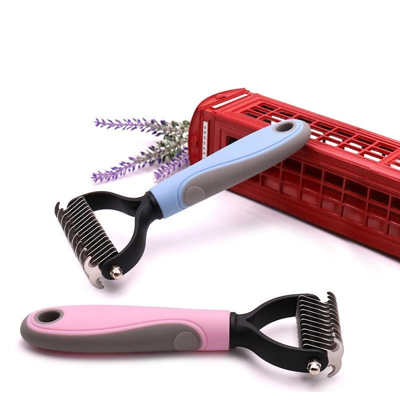 Pet Dogs Fur Knot Cutter Grooming Shedding Tools