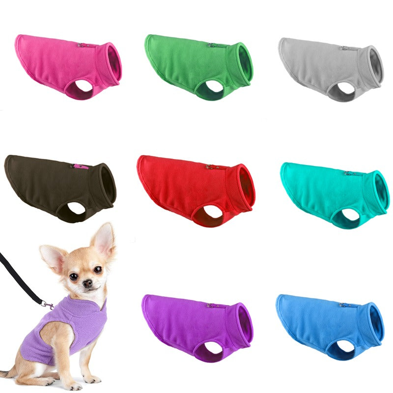 Winters Soft Fleece Jackets For Small Dogs